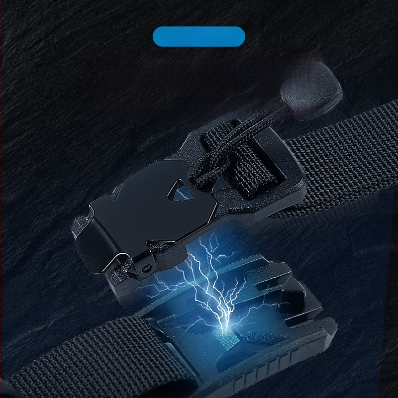 Unisex nylon sport deréktáska – lélegző, vízálló, ultrakönnyű, anti-lopás funkcióval, kültéri sportokra