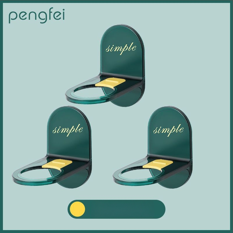 Raft de baie montat pe perete cu cârlige, montaj adeziv fără găuri, din plastic, până la 1 kg, 1 nivel