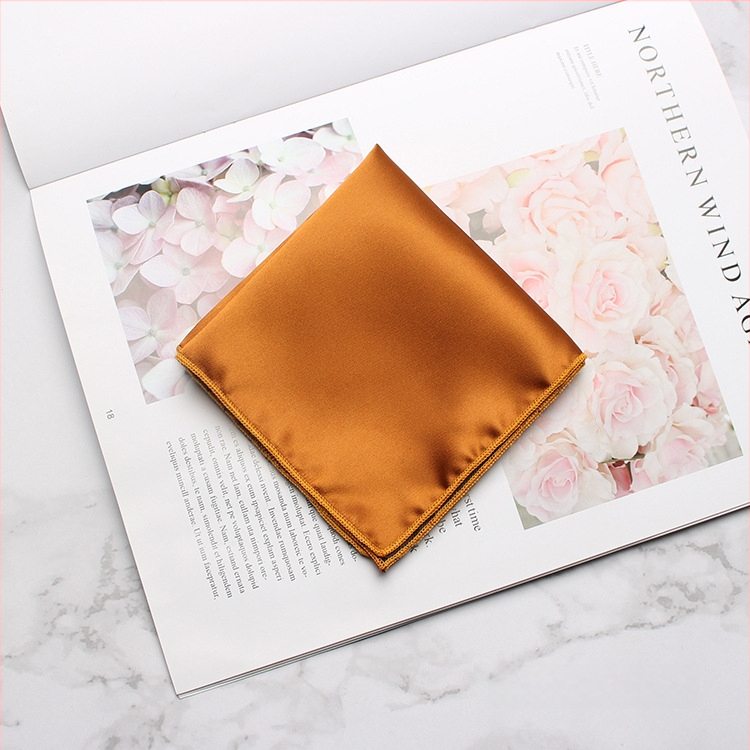 Batistă de buzunar pentru bărbați, fir poliester, jacquard, model monocrom, stil lejer