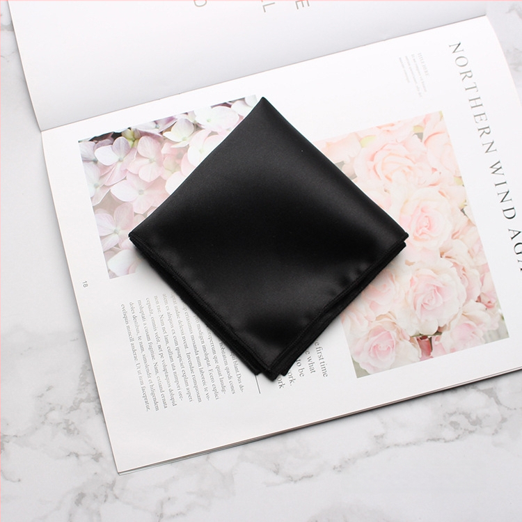 Batistă de buzunar pentru bărbați, fir poliester, jacquard, model monocrom, stil lejer