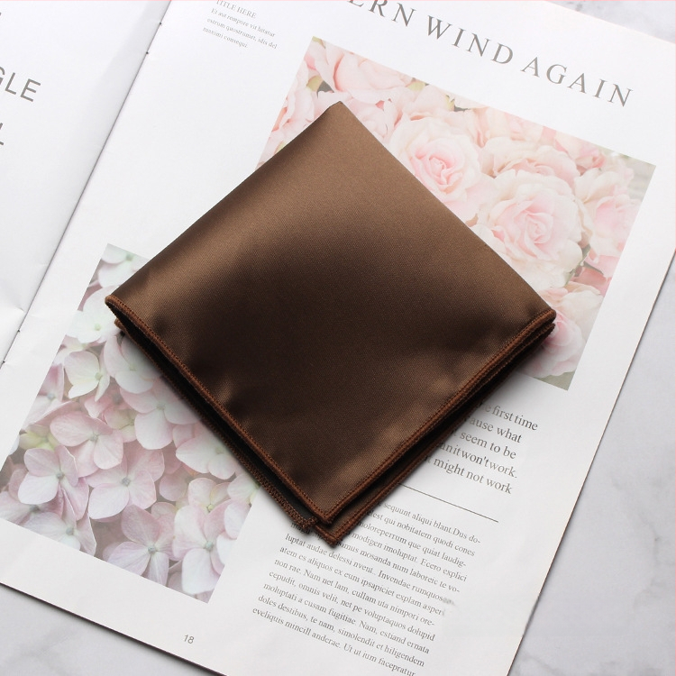 Batistă de buzunar pentru bărbați, fir poliester, jacquard, model monocrom, stil lejer