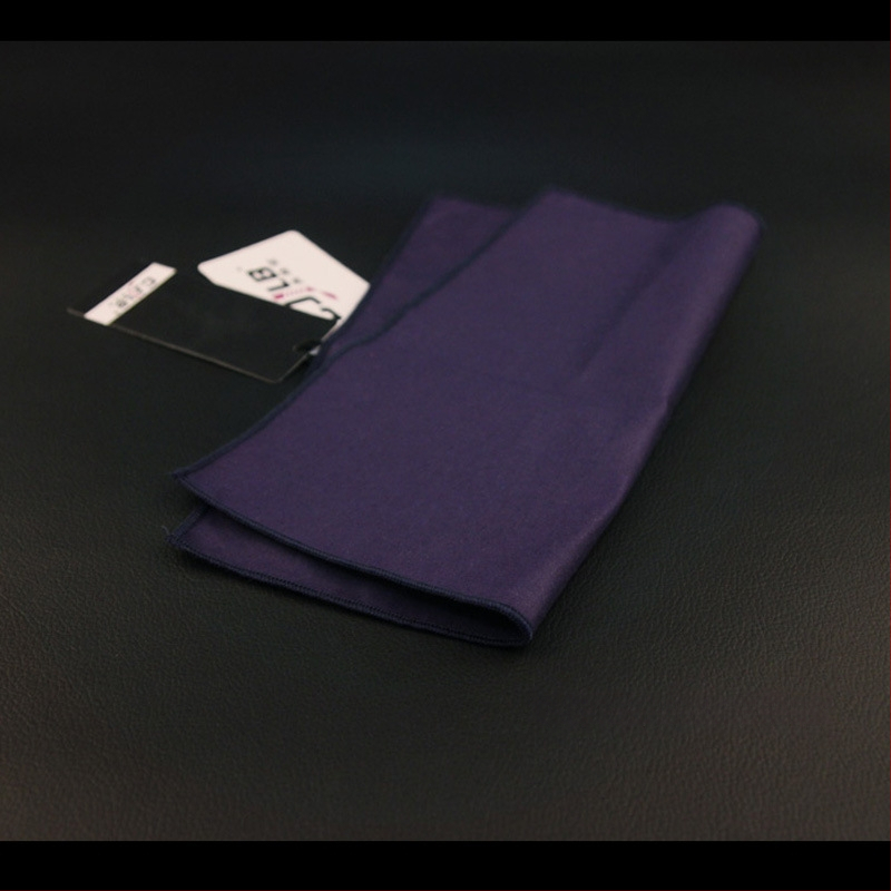 Kišeninis rankšluostis iš medvilnės, monohrominis, madingas, tie-dye apdaila, universalus