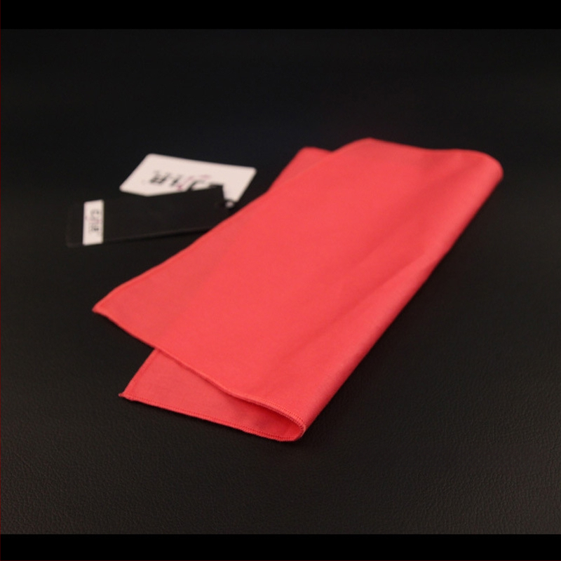 Kišeninis rankšluostis iš medvilnės, monohrominis, madingas, tie-dye apdaila, universalus