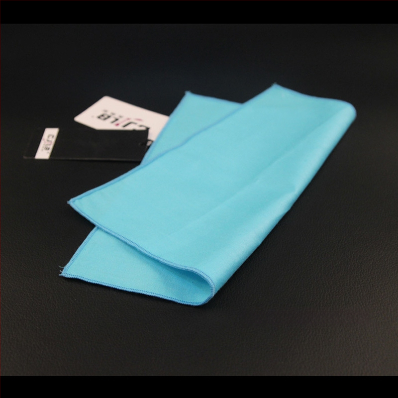 Kišeninis rankšluostis iš medvilnės, monohrominis, madingas, tie-dye apdaila, universalus