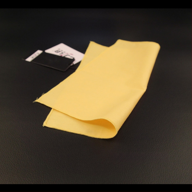 Kišeninis rankšluostis iš medvilnės, monohrominis, madingas, tie-dye apdaila, universalus