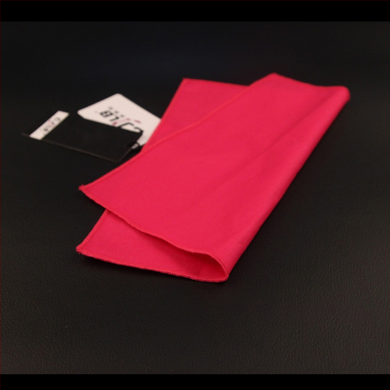 Kišeninis rankšluostis iš medvilnės, monohrominis, madingas, tie-dye apdaila, universalus