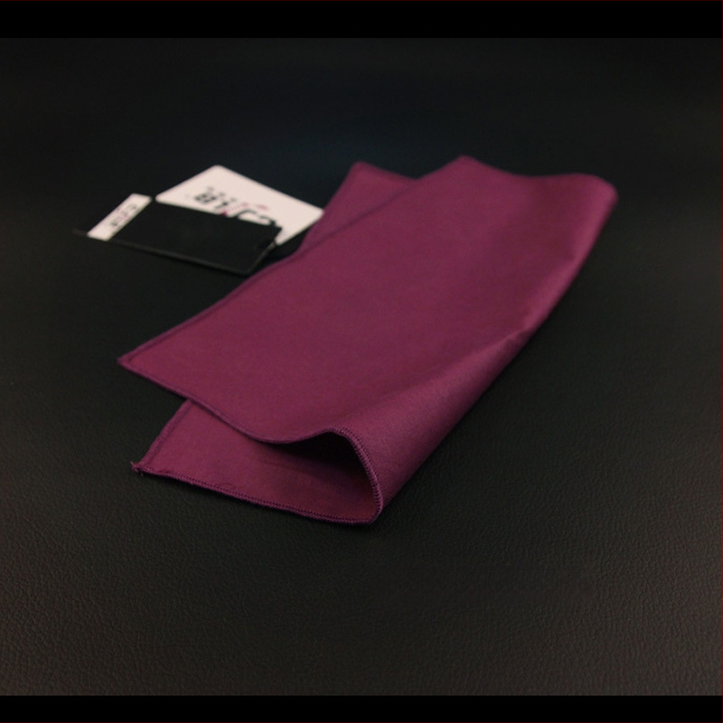 Kišeninis rankšluostis iš medvilnės, monohrominis, madingas, tie-dye apdaila, universalus