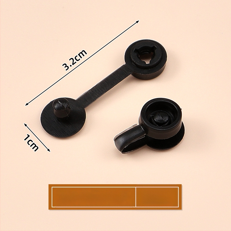 Антикрадна закопчалка с етикет и каишка за китката (пластмасова, щракващ бутон, Tammy)