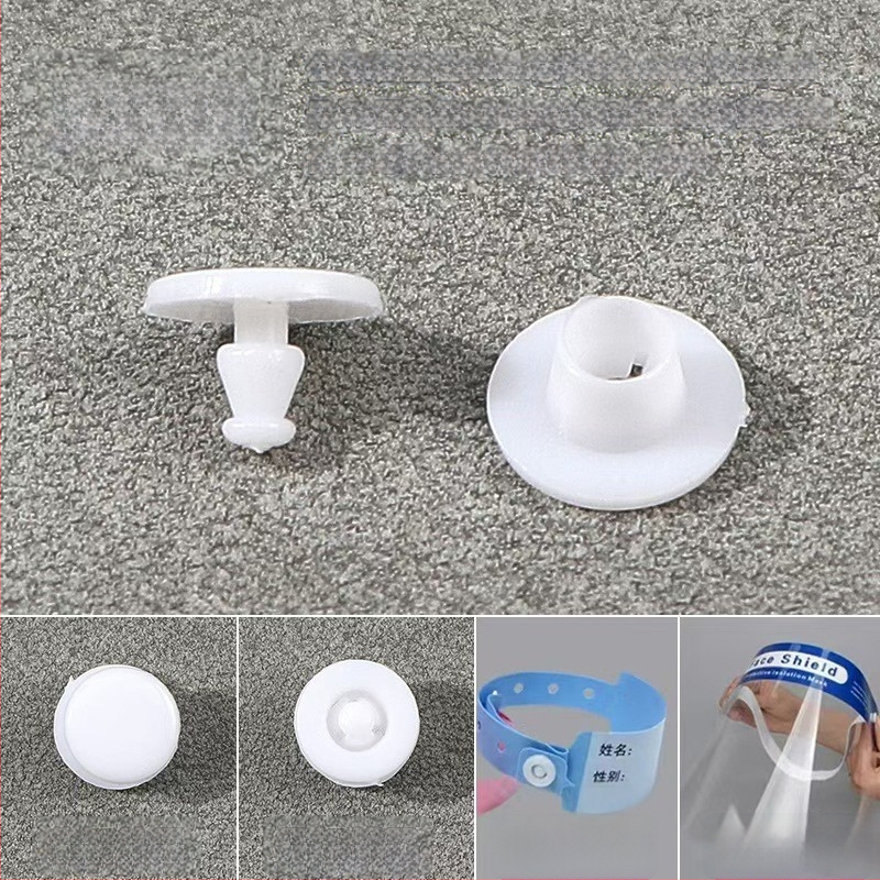 Антикрадна закопчалка с етикет и каишка за китката (пластмасова, щракващ бутон, Tammy)