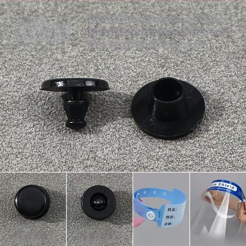 Антикрадна закопчалка с етикет и каишка за китката (пластмасова, щракващ бутон, Tammy)