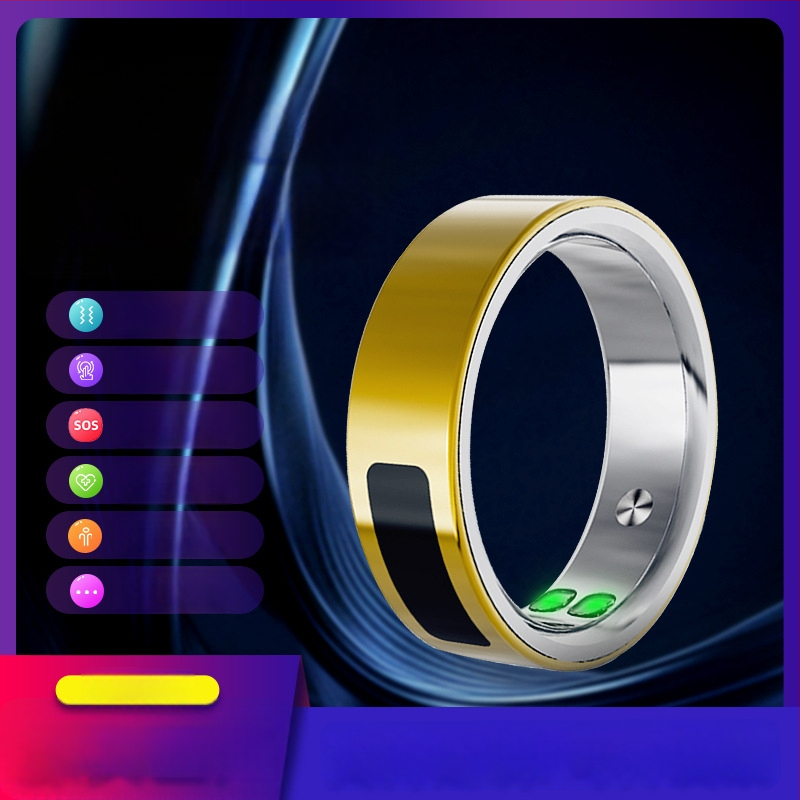 OHC T21 смарт пръстен с нивото на кислород в кръвта, пулс, HRV, следене на съня и калории