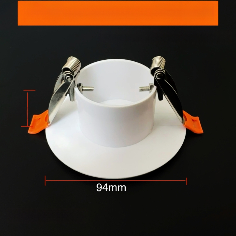 Capac decorativ circular pentru gaura de tavan pentru iluminat - ABS, diametru 94/134/185/230 mm, grosime perete 3 mm, marca Zhang Plastic