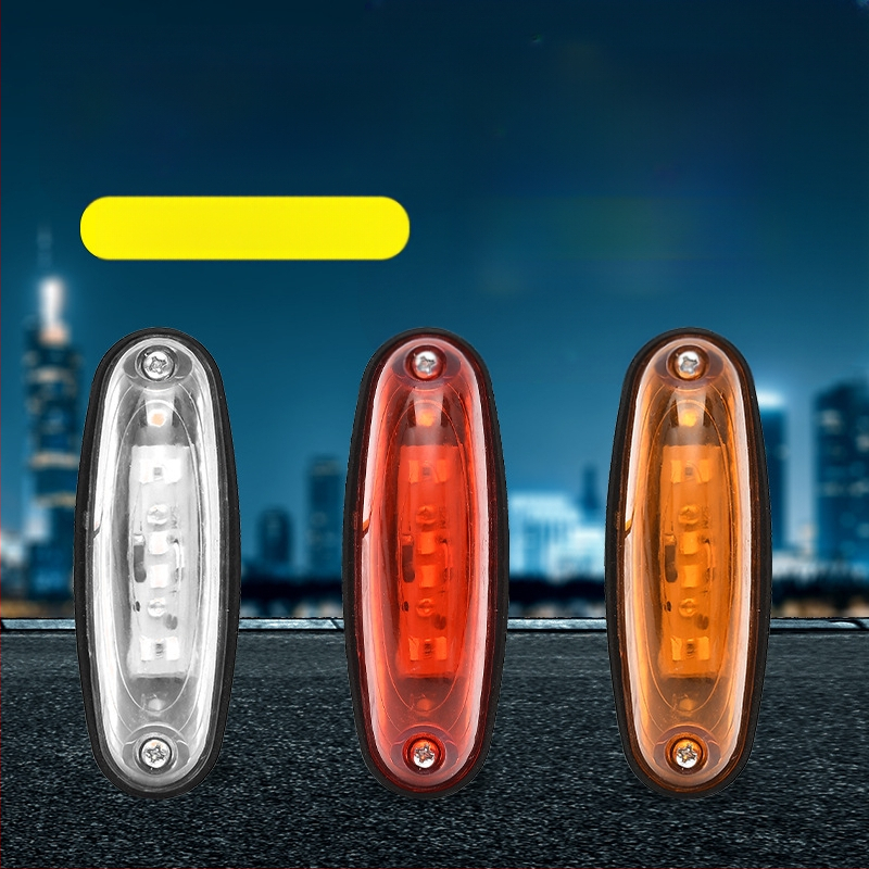 LED 24V šoninė šviesa krovininiams automobiliams ir priekaboms – elektroninė kontūro šviesa, tarnavimo laikas 5000 h, pritaikoma