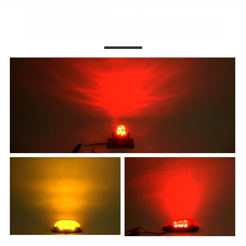 LED 24V šoninė šviesa krovininiams automobiliams ir priekaboms – elektroninė kontūro šviesa, tarnavimo laikas 5000 h, pritaikoma