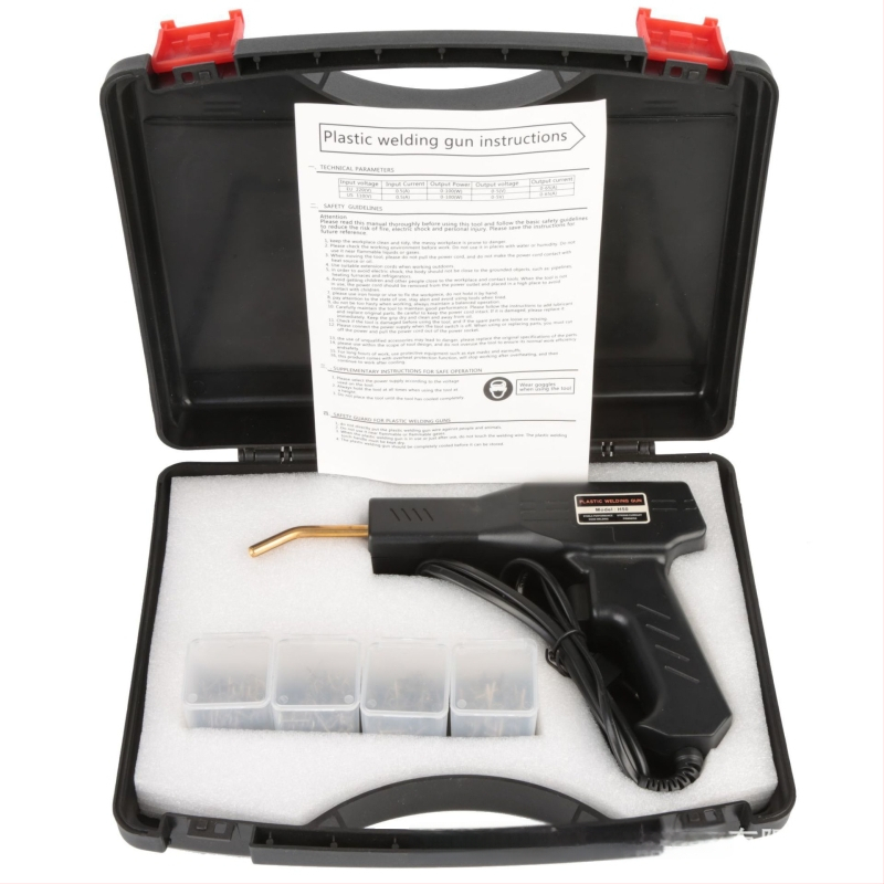 Automobilio buferio plasto suvirinimo purkštuvas — rankinis šildymo plastinio remonto įrankis, 220V