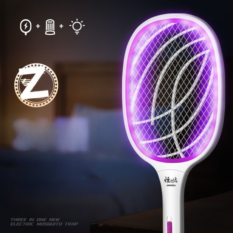 Elektromos szúnyogcsapó, 10 m²-es lefedettség, kézi elektromos gyilkos, nem toxikus, akkumulátor nélkül