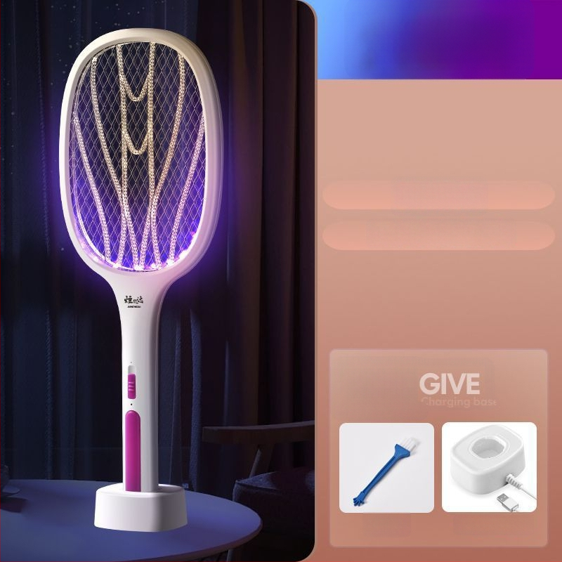 Elektromos szúnyogcsapó, 10 m²-es lefedettség, kézi elektromos gyilkos, nem toxikus, akkumulátor nélkül