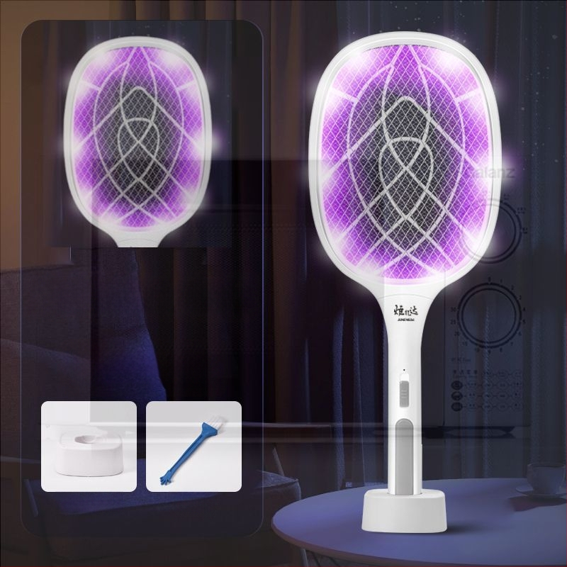 Elektromos szúnyogcsapó, 10 m²-es lefedettség, kézi elektromos gyilkos, nem toxikus, akkumulátor nélkül