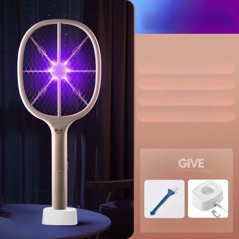 Elektromos szúnyogcsapó, 10 m²-es lefedettség, kézi elektromos gyilkos, nem toxikus, akkumulátor nélkül