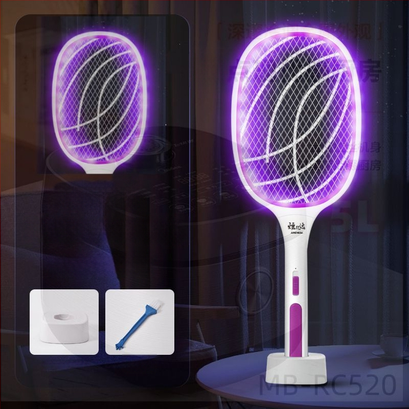 Elektromos szúnyogcsapó, 10 m²-es lefedettség, kézi elektromos gyilkos, nem toxikus, akkumulátor nélkül