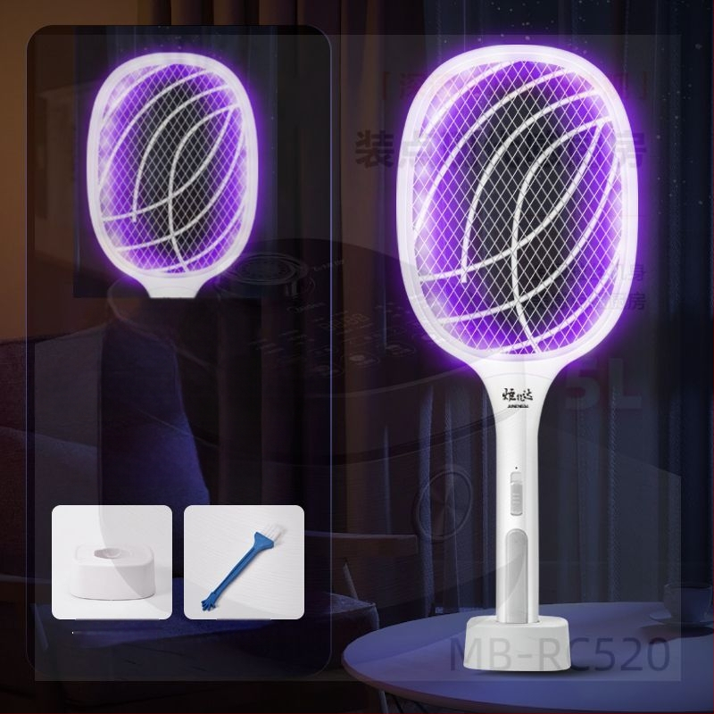 Elektromos szúnyogcsapó, 10 m²-es lefedettség, kézi elektromos gyilkos, nem toxikus, akkumulátor nélkül