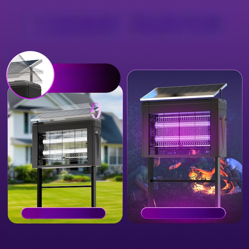 Napelemes kültéri szúnyogirtó lámpa - LED, 220V, 20W, CE-tanúsítvány, testreszabás elérhető (LED; 220V; 20W; CE)