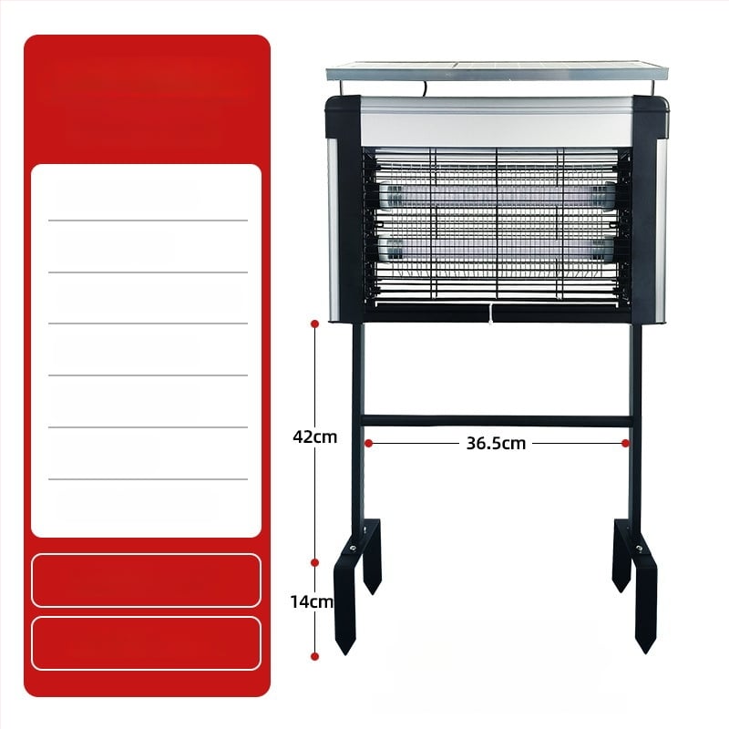 Napelemes kültéri szúnyogirtó lámpa - LED, 220V, 20W, CE-tanúsítvány, testreszabás elérhető (LED; 220V; 20W; CE)