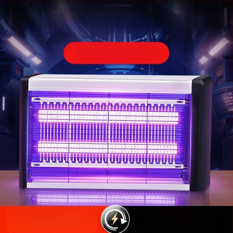 Szúnyogirtó lámpa cserélhető akkumulátorral, ötvözet burkolat, vízálló, 61 m² feletti lefedettség, akkumulátor élettartama több mint 12 óra