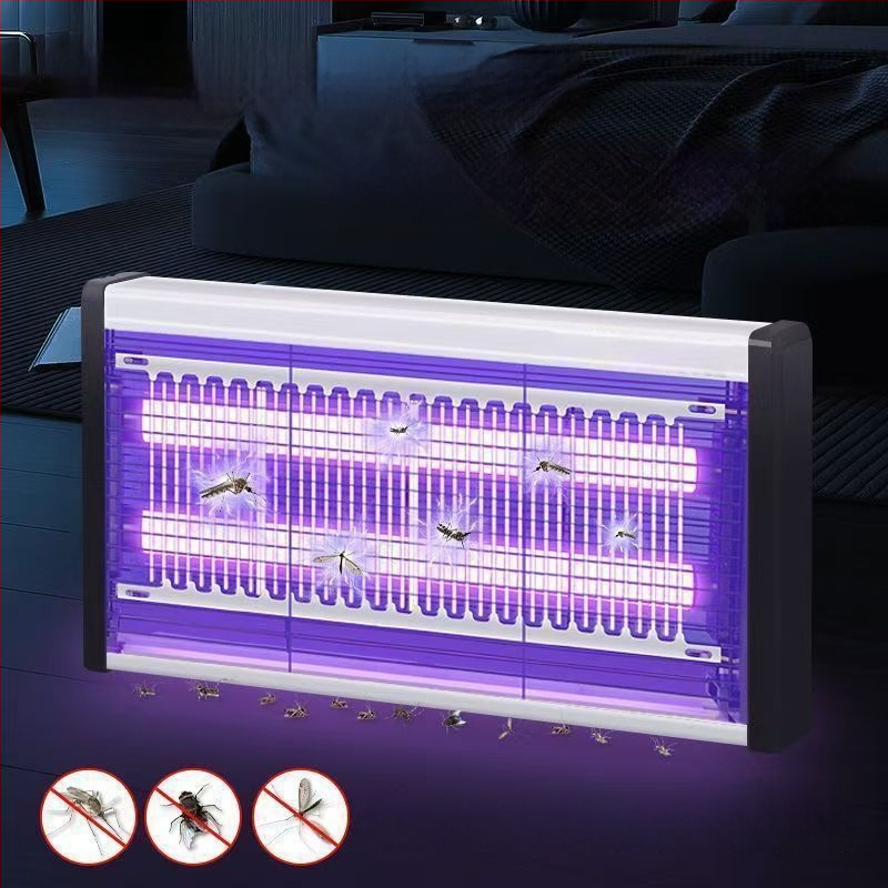 Szúnyogirtó lámpa cserélhető akkumulátorral, ötvözet burkolat, vízálló, 61 m² feletti lefedettség, akkumulátor élettartama több mint 12 óra