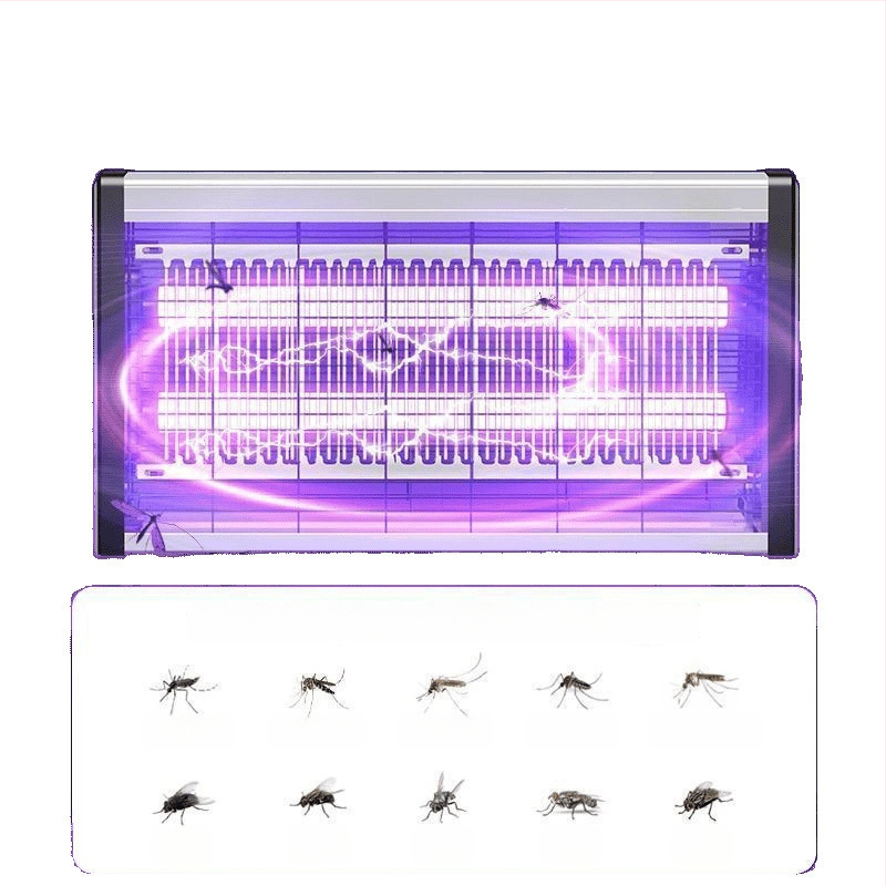 Szúnyogirtó lámpa cserélhető akkumulátorral, ötvözet burkolat, vízálló, 61 m² feletti lefedettség, akkumulátor élettartama több mint 12 óra
