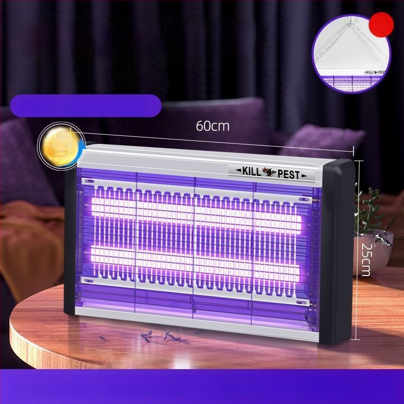 Szúnyogirtó lámpa cserélhető akkumulátorral, ötvözet burkolat, vízálló, 61 m² feletti lefedettség, akkumulátor élettartama több mint 12 óra