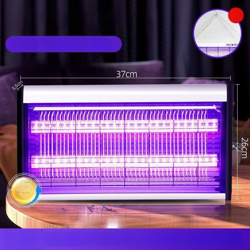 Szúnyogirtó lámpa cserélhető akkumulátorral, ötvözet burkolat, vízálló, 61 m² feletti lefedettség, akkumulátor élettartama több mint 12 óra