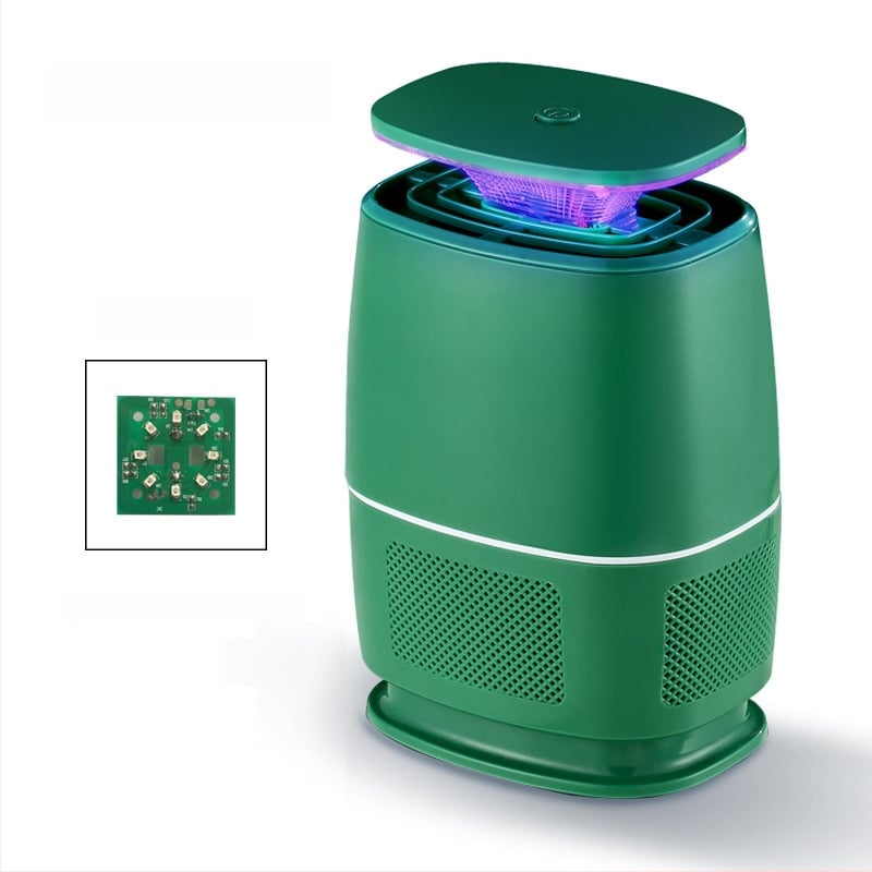 Elektromos szúnyogölő plug-in lámpa – Beltéri használatra, 21–30 m² lefedettség, LED háló, ABS