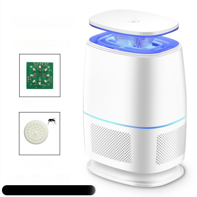 Elektromos szúnyogölő plug-in lámpa – Beltéri használatra, 21–30 m² lefedettség, LED háló, ABS