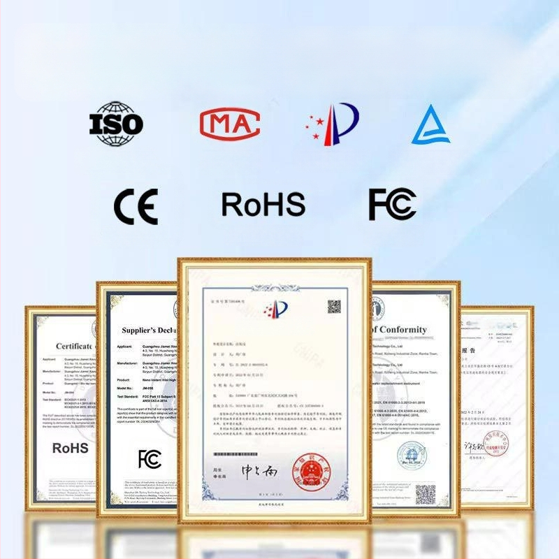 Näo hapnikusüstimise seade – JM-A1001, kõrgsurve nano-pihustamine niisutamiseks, külm pihustus, korpus ABS + alumiiniumise sulam, CE/ROHS