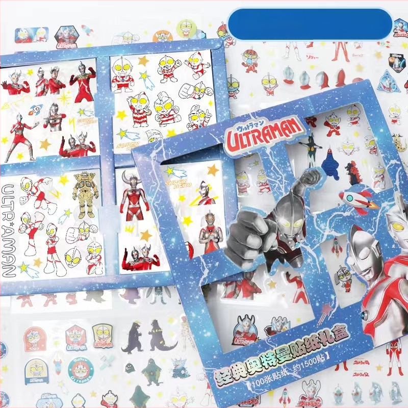 Ultraman matricák - PET vízálló, hivatalosan licencelt IP, gyerekeknek készlet