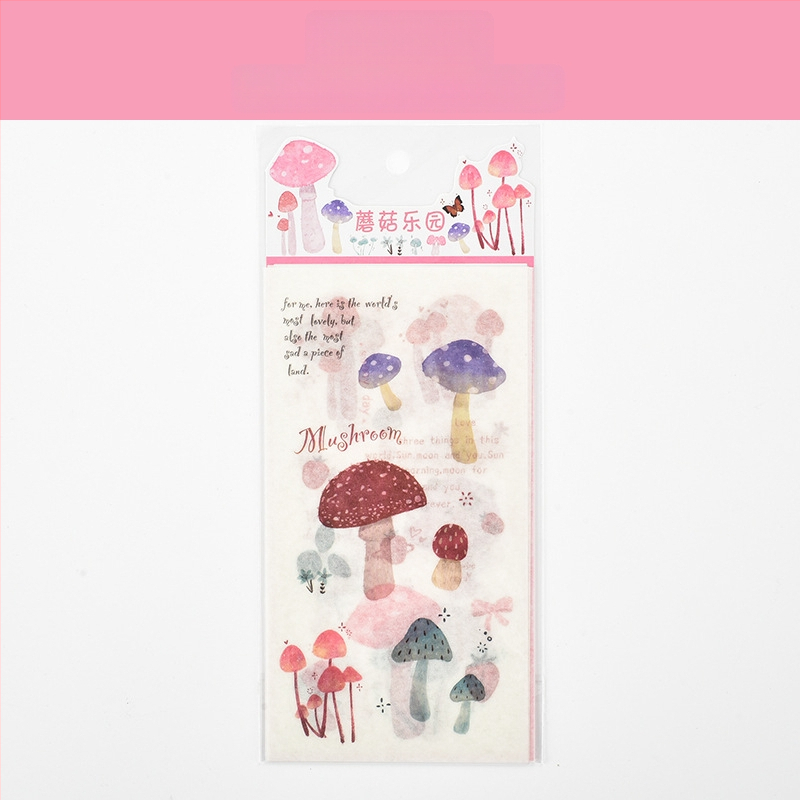 Бележник с хартиени стикери за дневник — сладки карикатури, модел HZ0183, печат, серия And paper stickers