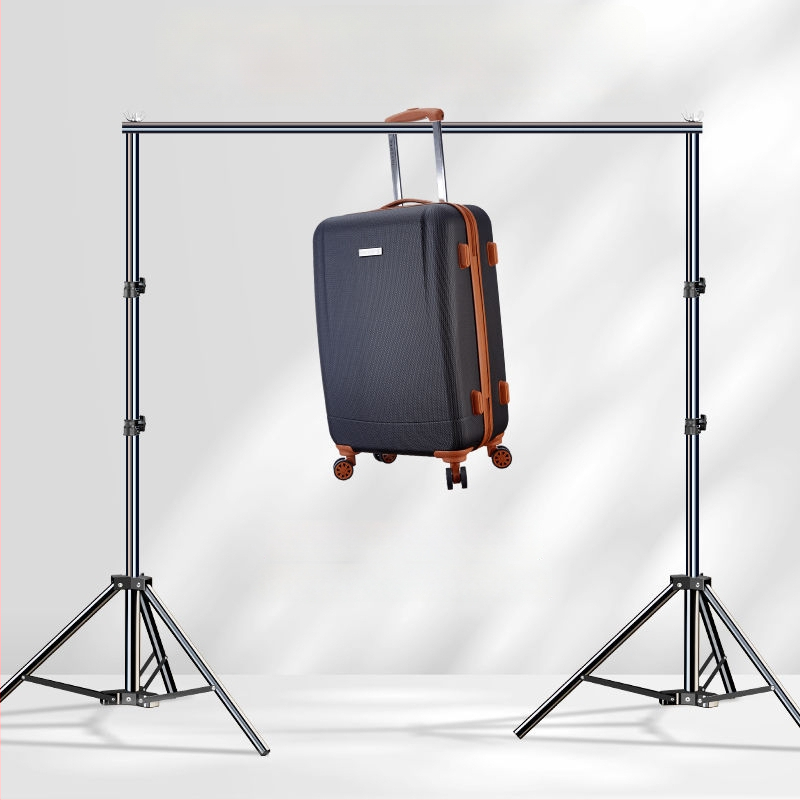 Teleskopinis fonų laikiklis fotografijoms, audiniams ir popieriniams fonams