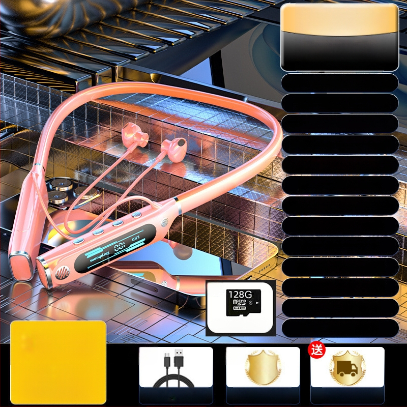 Bezvadu Bluetooth Lavalier Austiņas ar automašīnas Handsfree, 10 m darbības diapazons, retro stils