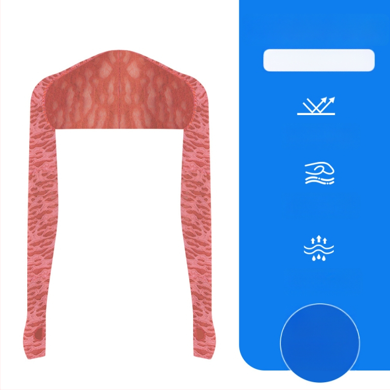 Manșete de protecție solară pentru activități în aer liber, din poliester, respirabile, unisex, potrivite pentru ciclism