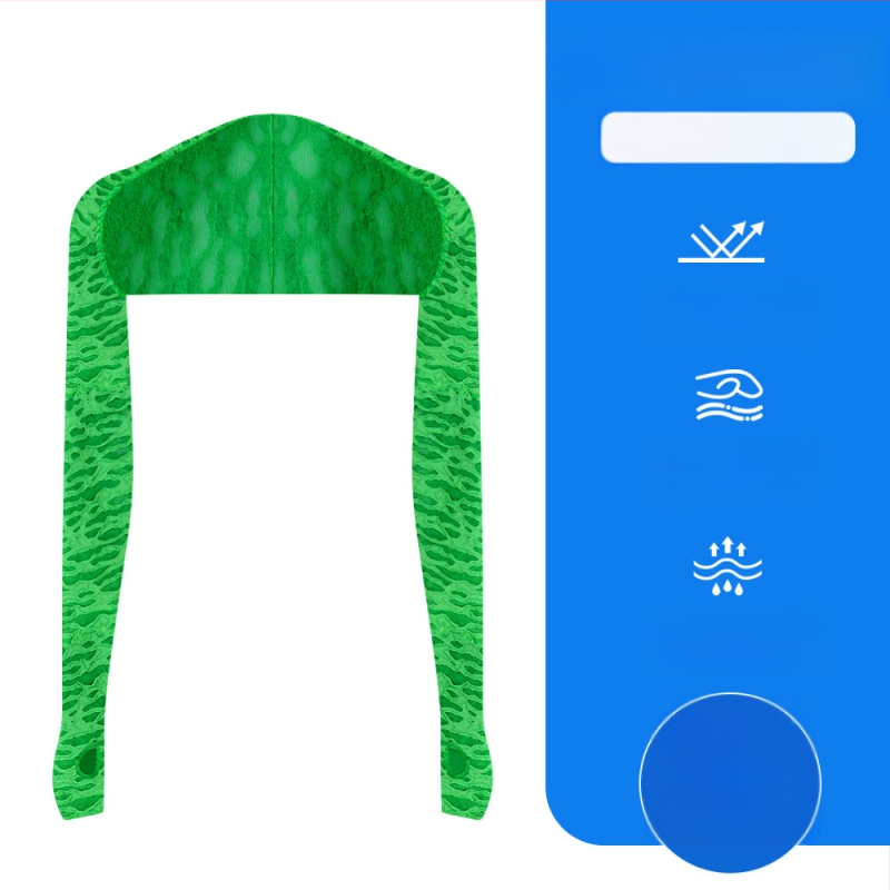 Manșete de protecție solară pentru activități în aer liber, din poliester, respirabile, unisex, potrivite pentru ciclism