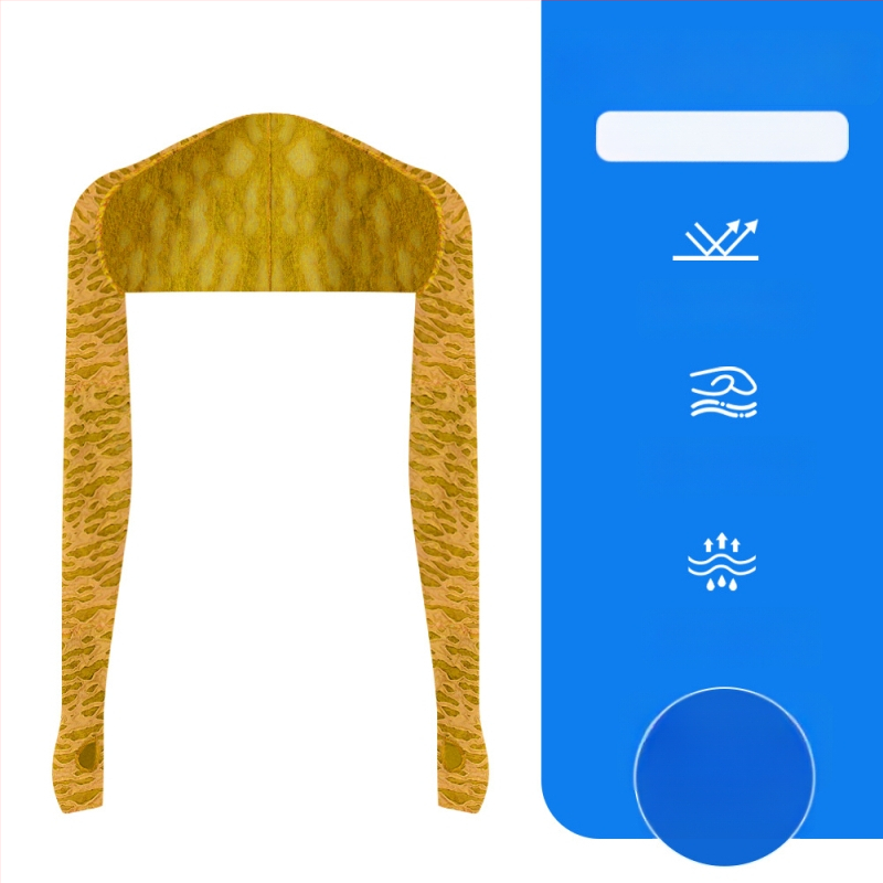 Manșete de protecție solară pentru activități în aer liber, din poliester, respirabile, unisex, potrivite pentru ciclism