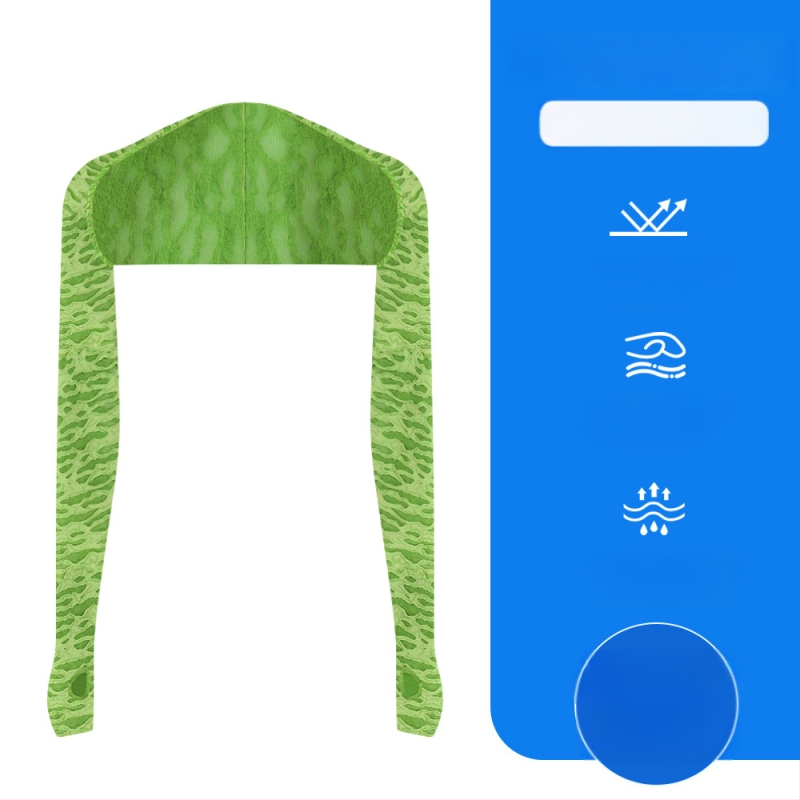 Manșete de protecție solară pentru activități în aer liber, din poliester, respirabile, unisex, potrivite pentru ciclism