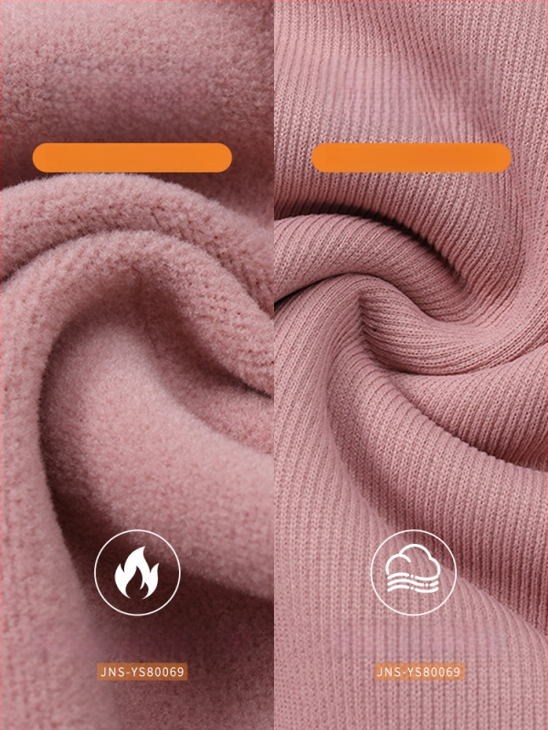 Суитшърт за маникюрен салон - работно облекло с рекламно лого, дълъг ръкав, без качулка, странични джобове, тъкан: корейска памук/полиестер смес