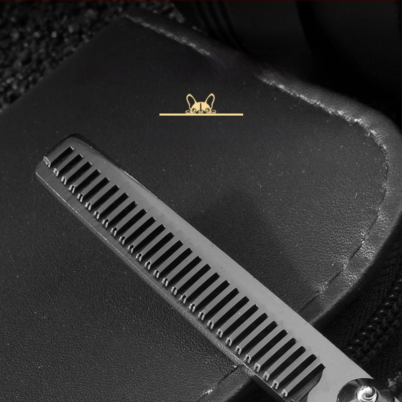 Foarfecă de îngrijire pentru animale de companie – foarfeci curbate pentru păr de câine, oțel inoxidabil 4Cr, Sillyfu