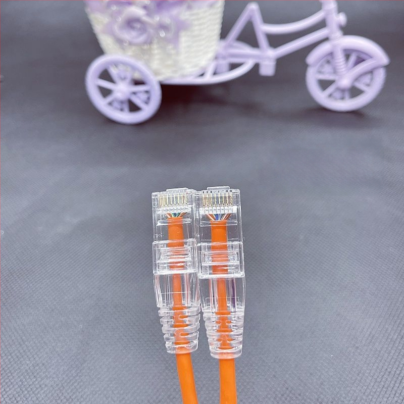 Cablu patch Cat6A cu ecranare flexibil Gigabit pentru calculator/router/sala serverului