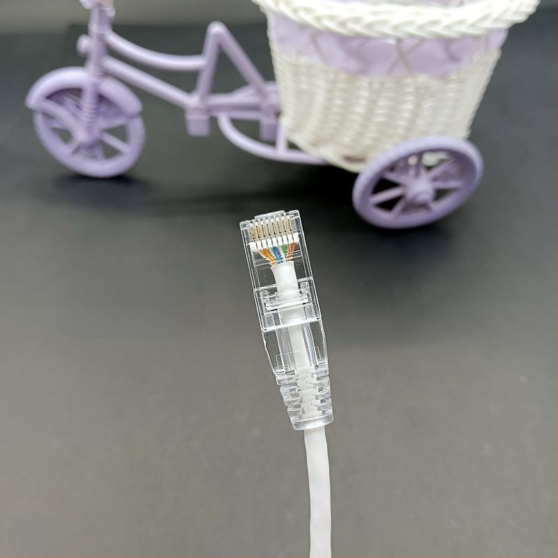 Cablu patch Cat6A cu ecranare flexibil Gigabit pentru calculator/router/sala serverului