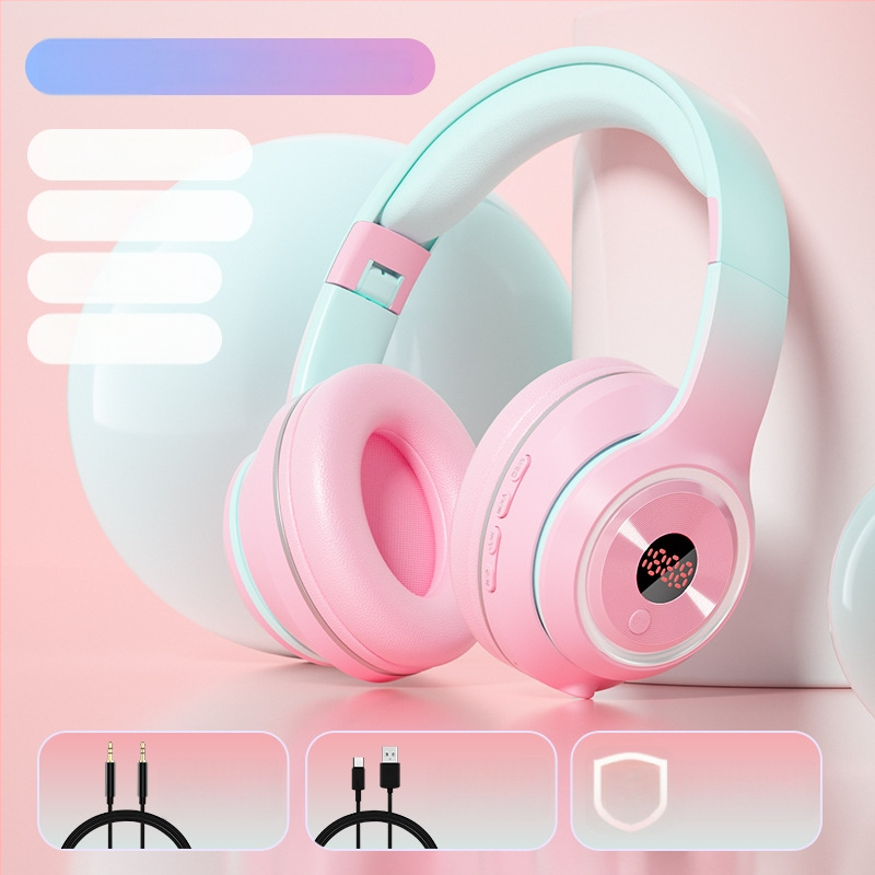 Juhtmevaba peakomplekt Bluetoothiga, 3,5 mm pistik, sisseehitatud mikrofon, OEM töötlemine, trükitud logo