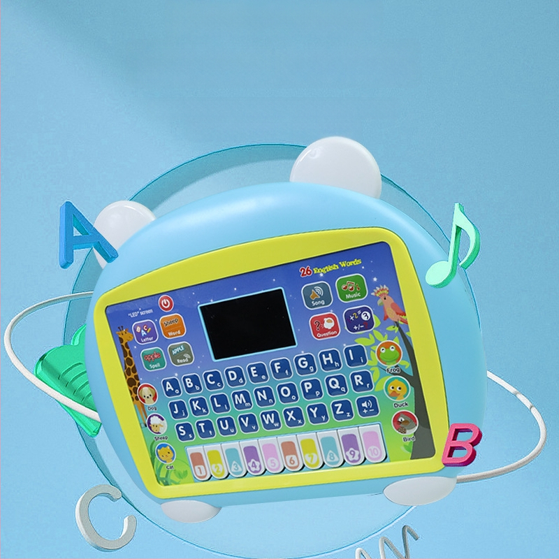 Машина за ранно образование за разкази - електрическа музикална функция, пластмасова конструкция, без запаметяване, за деца 4-6 години