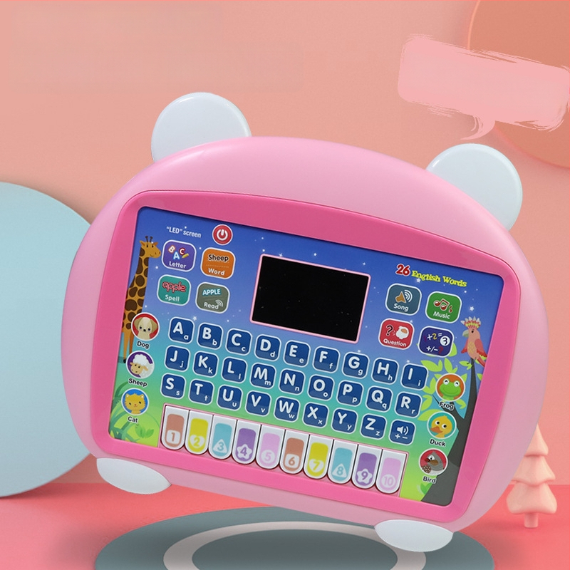 Машина за ранно образование за разкази - електрическа музикална функция, пластмасова конструкция, без запаметяване, за деца 4-6 години